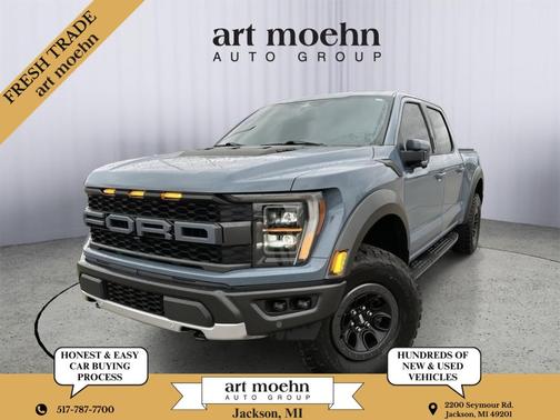 Azure Gray Metallic 2023 Ford F-150 Raptor