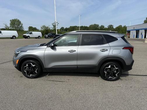 Steel Gray 2025 Kia Seltos EX