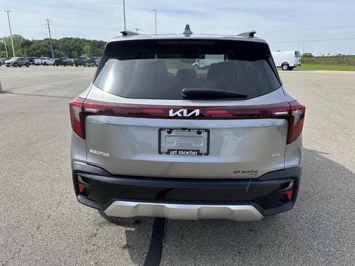 Steel Gray 2025 Kia Seltos EX