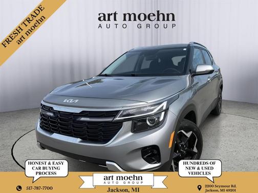 Steel Gray 2025 Kia Seltos EX