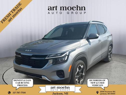 Steel Gray 2025 Kia Seltos EX