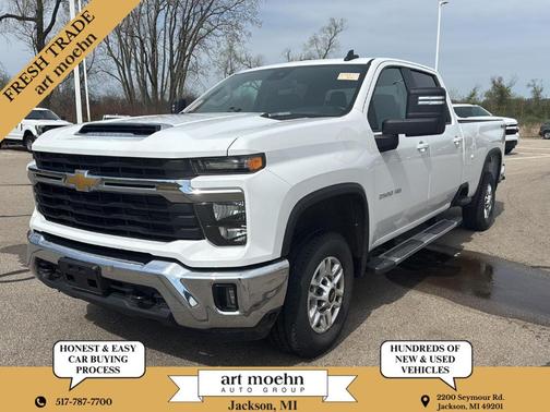 Summit White 2025 Chevrolet Silverado 2500 LT