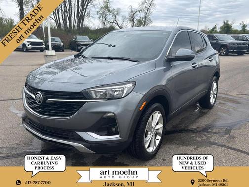 Satin Steel Metallic 2021 Buick Encore GX Preferred