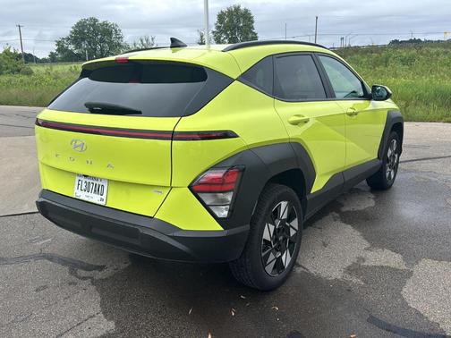 Yellow 2024 Hyundai KONA SEL