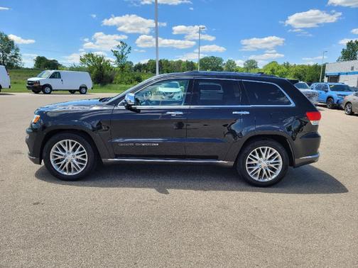 Diamond Black 2017 Jeep Grand Cherokee Summit