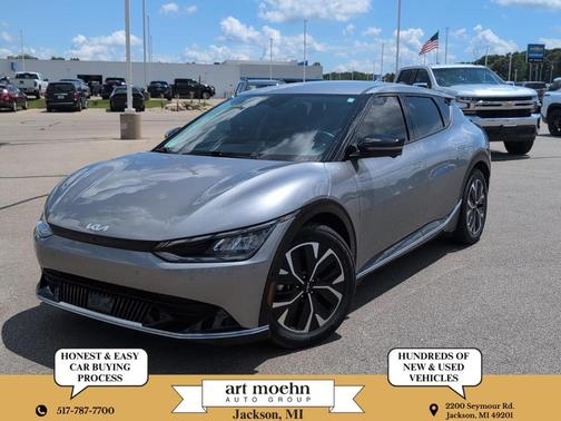 Steel Gray 2023 Kia EV6 Wind