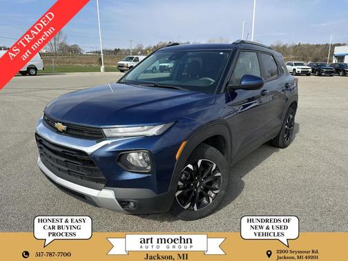 Blue Glow Metallic 2022 Chevrolet Trailblazer LT