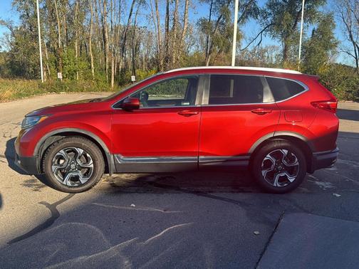 Molten Lava Pearl 2019 Honda CR-V Touring