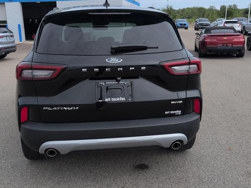 Agate Black Metallic 2025 Ford Escape Platinum