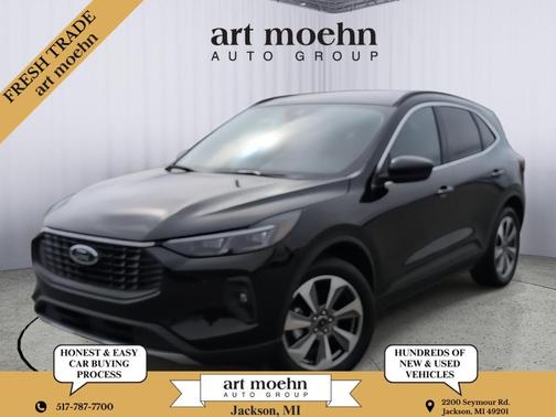 Agate Black Metallic 2025 Ford Escape Platinum