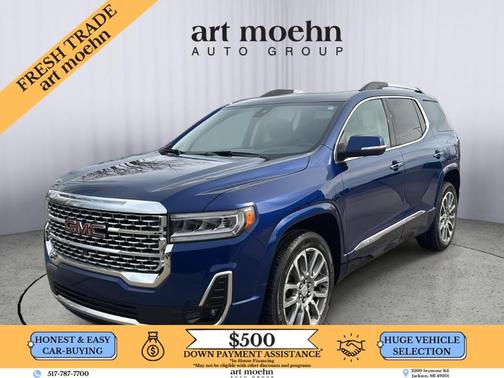 Ultra Blue Metallic 2023 GMC Acadia Denali