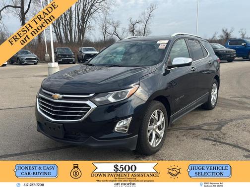 Midnight Blue Metallic 2021 Chevrolet Equinox Premier