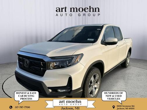 Platinum White Pearl 2026 Honda Ridgeline RTL