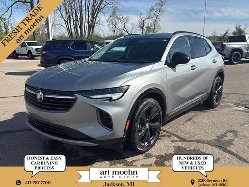 Moonstone Gray Metallic 2023 Buick Envision Essence