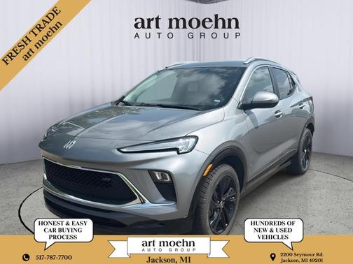 Moonstone Gray Metallic 2024 Buick Encore GX Sport Touring