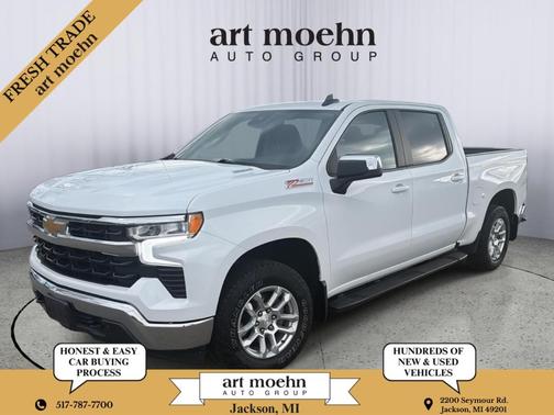 Summit White 2024 Chevrolet Silverado 1500 LT