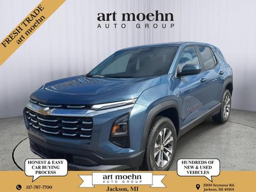 Lakeshore Blue Metallic 2026 Chevrolet Equinox LT