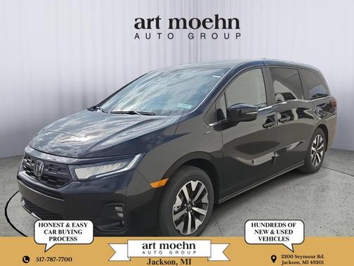 Crystal Black Pearl 2026 Honda Odyssey EX-L