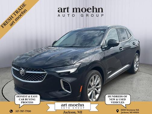 Ebony Twilight Metallic 2023 Buick Envision Avenir