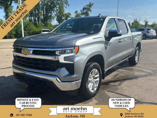 Sterling Gray Metallic 2024 Chevrolet Silverado 1500 LT