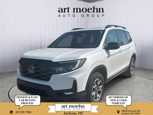 Platinum White Pearl 2023 Honda Passport TrailSport