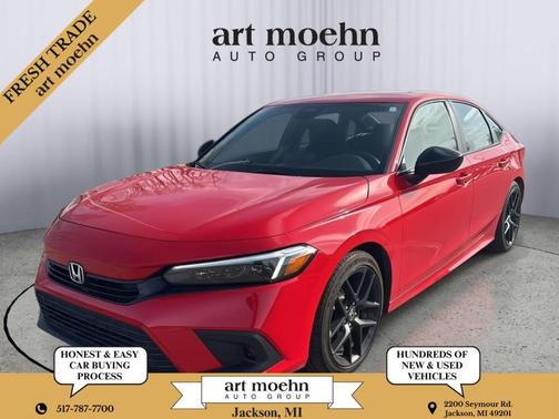 Rallye Red 2023 Honda Civic Sport