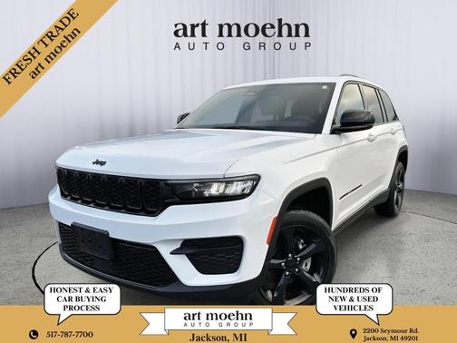 Bright White 2023 Jeep Grand Cherokee Altitude