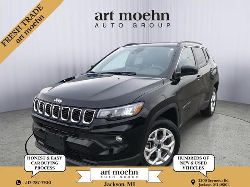 Diamond Black 2025 Jeep Compass Latitude
