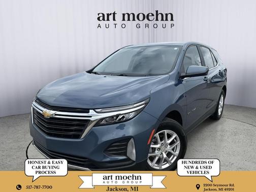 Lakeshore Blue Metallic 2024 Chevrolet Equinox LT