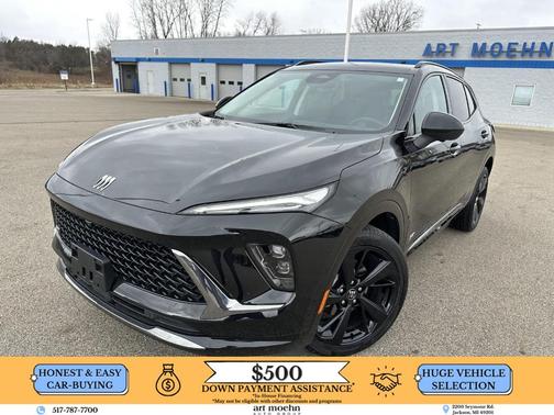 Ebony Twilight Metallic 2025 Buick Envision Sport Touring