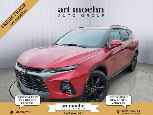 Cajun Red Tintcoat 2020 Chevrolet Blazer RS