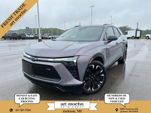 Galaxy Gray Metallic 2024 Chevrolet Blazer EV eAWD RS