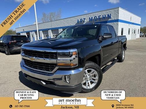 Black 2017 Chevrolet Silverado 1500 LT