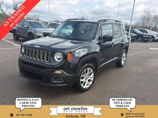 Black 2016 Jeep Renegade Latitude