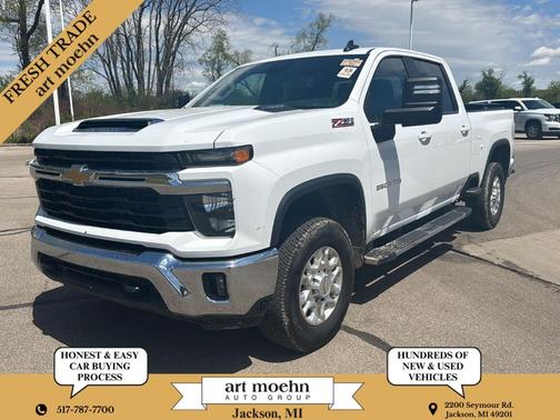 Summit White 2024 Chevrolet Silverado 2500 LT
