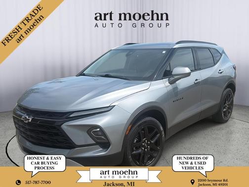 Sterling Gray Metallic 2024 Chevrolet Blazer LT