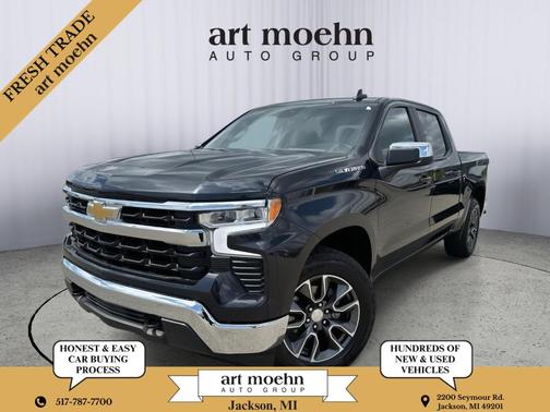 Dark Ash Metallic 2024 Chevrolet Silverado 1500 LT