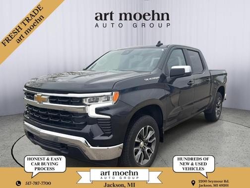 Dark Ash Metallic 2024 Chevrolet Silverado 1500 LT