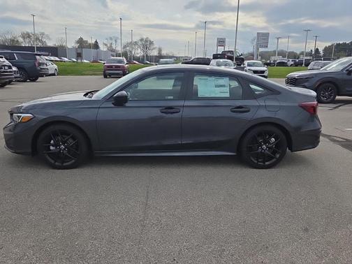 Meteorite Gray Metallic 2026 Honda Civic Hybrid Sport