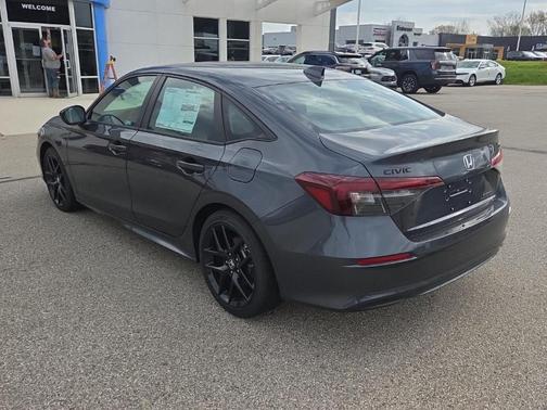 Meteorite Gray Metallic 2026 Honda Civic Hybrid Sport