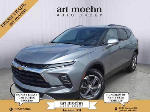 Sterling Gray Metallic 2024 Chevrolet Blazer LT