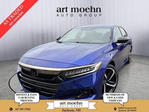 Still Night Pearl 2022 Honda Accord Sport 2.0T