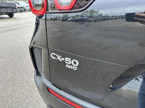 Jet Black Mica 2025 Mazda CX-50 Hybrid Premium Plus Package