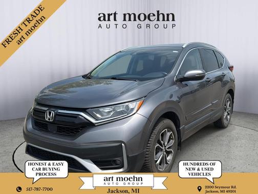 Modern Steel Metallic 2021 Honda CR-V EX-L