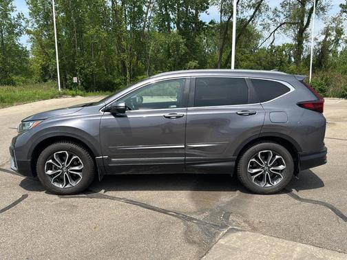 Modern Steel Metallic 2021 Honda CR-V EX-L