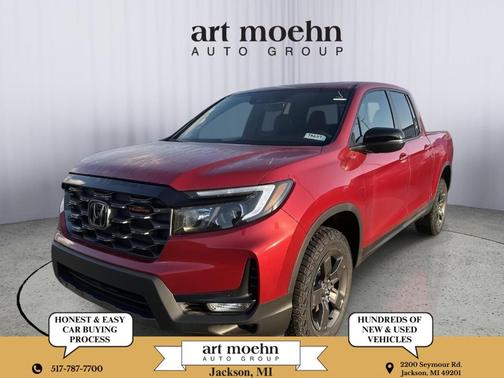 Radiant Red Metallic II 2026 Honda Ridgeline TrailSport