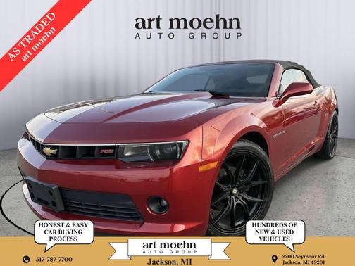 Red Rock Metallic 2015 Chevrolet Camaro 2LT