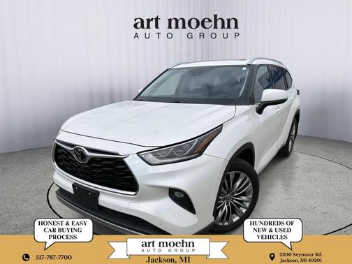 Blizzard Pearl 2020 Toyota Highlander Platinum