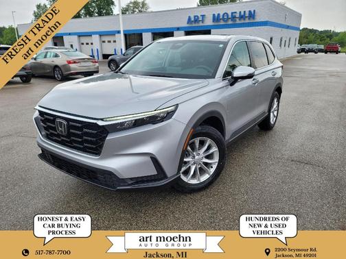 Lunar Silver Metallic 2024 Honda CR-V EX