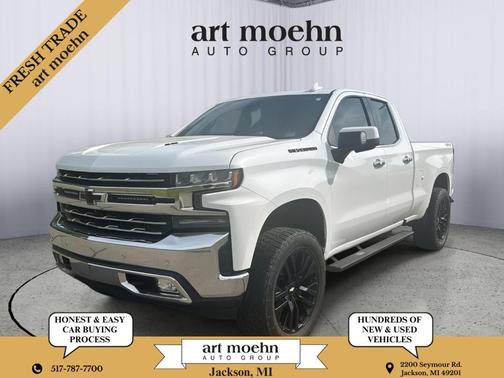 Summit White 2019 Chevrolet Silverado 1500 LTZ